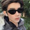 Óculos de Sol Masculinos de Novo Estilo, High-End, Bonitos Olho de Gato Retrô Armação Pequena Polarizados Anti-UV Óculos de Sol para Miopia para Mulheres