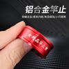 Tope de caña de pescar de aleación de aluminio con anillo de goma, accesorios, anillo antideslizante, funda antideslizante, funda de caña, funda de goma, funda de junta tórica