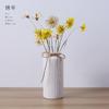 Vaso Artístico Branco com Flores Secas Frescas Cerâmica Hidropônico Arranjo de Flores Céu Estrelado Sala de Estar decoração moderna decoração