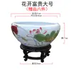 Tanque de Cultura Aquática de Lótus para Cultivo de Nenúfares, Tanque de Peixes Hidropônico, Vaso Cerâmico para Piscicultura, Balde Profundo de Lótus Antigo de Grande Diâmetro, Planta Leide