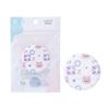 Esponja de maquillaje de polvo con cojín de aire de dibujos animados latinoamericanos no absorbe polvo de doble uso seco y húmedo esponja de maquillaje polvo de maquillaje huevo de maquillaje de belleza líquido para base