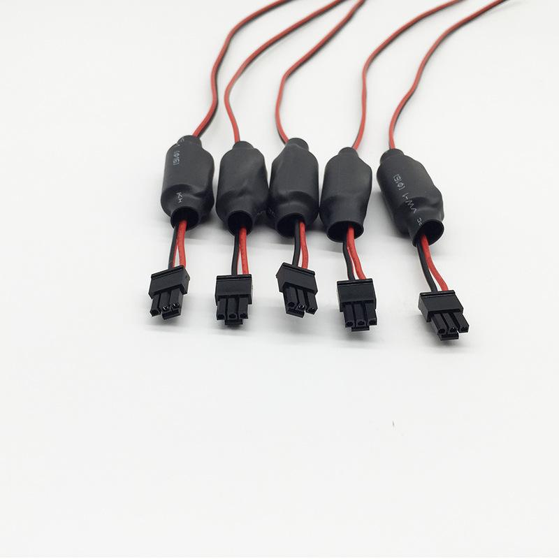 molex3.0-3p带磁环端子线02