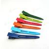 Pinza de pico de pato de 9 cm de largo, pinza para el pelo de color pintura, pinza de una sola punta de 4,5/5,5 cm, pinza sin costuras de boca puntiaguda, pinza para flequillo, accesorios para el cabello
