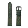 Correa de cuero con orificios de 20/22 mm para Samsung Watch 4 de 46 mm y Huawei GT2/GT3 Pro.