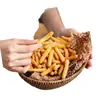Fabricante de papel para Air Fryer Papel para pão Rasgável Papel para sorvete Papel para embrulhar carne Papel de Halloween Suporte para cupcake Louça