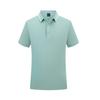 Lapela de verão de manga curta de manga curta roupas de trabalho bordadas masculinas e femininas publicidade camisa polo camiseta logotipo estampado atacado