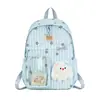 Mochila fofa de estrela ins feminina distintivo bidimensional produtos bolsa de dor bolsa de boneca mochila versátil temporada de volta às aulas