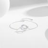 Pulsera BaObAo con diseño original de 925 con diseño de fantasía y luz de luna y planetas esmaltados, diseño de nicho para mujer, nueva joyería