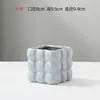 Nuevo macetero cuadrado de cerámica estilo chino, simple y lujoso con un toque de alta gama, adecuado para plantas verdes de interior y plantas en maceta, una pieza decorativa para balcón y sala de estar