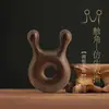 Masajeador Nasal de Sándalo Dorado Dragado de Meridianos Masaje Facial de Hombro y Cuello Raspado de Ojos y Nariz