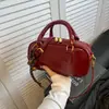 Bolso Retro para Mujer 2024 Nuevo Bolso Cruzado Otoño e Invierno Versátil Bolso Bowling Bolso de Hombro Único Bolso Tote Pequeño para el Trabajo