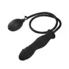 Tapón Anal Inflable Grueso Extra Grande para Hombres y Mujeres, Dispositivo de Masaje y Expansión de Próstata, Juguete Sexual Anal Sm