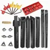 Conjunto de Barra de Facas 7 Peças Barra de Facas 10mm 7 Peças + 7 Peças Lâmina