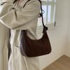 Bolso Casual Retro de Gama Alta para Mujer 2025 Nuevo Bolso Croissant de Gran Capacidad para Viajes Cotidianos Bolso Cruzado Versátil tipo Dumpling
