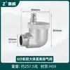 Válvula Baizhan Válvula de Purga Automática de Cobre para Calentadores Solares de Agua, Radiadores, Tuberías de Agua, Calefacción por Suelo Radiante y Calderas de Pared
