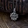 Colgante de Cruz de Vid Eterna de Plata de Ley S925 Cadena Larga para Suéter Hip-Hop de Moda Personalizada para Hombres y Mujeres