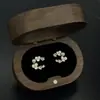Pendientes Vintage Retro "Guirnalda Rosa", Pendientes de Flor de Rosa, Frescos y Delicados