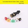 Tarjeta de conector de conversión rápida para pistola de agua de alta presión. Conector de conversión Chi K2-K7. Accesorios para conector de pistola de agua de alta presión de cobre puro de 1/4".