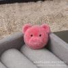 Nuevos en stock botones de plástico con cabeza de panda tridimensional cabeza de oso gato lindo botones decorativos versátiles