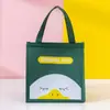 Bolsa Fofa para Lancheira de Estudante, Bolsa de Mão, Lancheira Térmica, Lona, Trabalhador de Escritório com Arroz, Simples, Grande Capacidade, À Prova d'Água