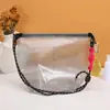 Bolsa de Cosméticos Impermeable, de Aspecto Elegante, Anti-Suciedad y Resistente a las Manchas, Bolsa de Cosméticos de Eva, Bolso Bandolera Diagonal, Bolsa de Cosméticos