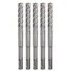 Bosch Broca Martillo Eléctrico de Cuatro Puntos Serie 5 Broca de Impacto Cruzado Perforación de Concreto Apertura Cemento de Alta Dureza