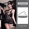 Ropa Interior Sexy Original Yimengyao Pijamas Sexy para Mujer Tentación Transparente Body con Abertura en la Entrepierna Medias Y097