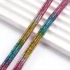 Tamaño Personalizado 6, Cordón Plano Semircircular de Pedrería, Cordón de Pedrería para Manualidades Completamente Tachonado, Tira Larga de Pedrería de Colores, Cordón para Sudadera con Capucha, Accesorios para Zapatos, Accesorios para Ropa