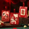 Caixa de Doces para Casamento Chinês, Bolsa de Doces de Casamento de Luxo, Caixa de Açúcar Mãos Livres, Caixa de Presente de Doces para Lembrança de Noivado