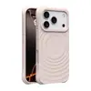El Nuevo Silicona Líquida Afelpada es Adecuado para la Funda Magnética para Teléfono con Forma de Ola para iPhone 18 Pro Max y la Funda Protectora para Apple 17