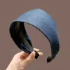 Presilha de Cabelo Versátil de Moda com Coroa Alta Faixa de Cabeça Feminina Acessório de Cabelo Estilo Coreano High-End Faixa de Cabeça para Lavar o Rosto Temperamento Retrô