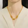 Collar de Cobre Hielo Triturado Moda Femenina Nuevo Diseño Chino de Doble Capa Nicho Lujo Ligero Elegante Cadena para Clavícula de Gama Alta