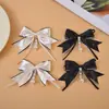 Estilo Coreano Lujo Accesible Satín Diamante Caliente Lazo Accesorios para el Cabello Versátil DIY Accesorios para el Cabello de Niños Accesorios para Tocados Materiales