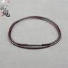 Cuerda de Cera Cuerda para Colgante Cuerda de Cuero DIY Cuerda para Collar Cuerda para Halter Cuerda para Clavícula No Temer al Agua Hebilla de Mijo Cuerda para Colgante de Verano