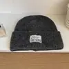 Gorro de Punto Grueso Versátil Estilo Coreano para Mujer Otoño e Invierno con Protección para Orejas y Cobertura para la Cabeza para Mantener el Calor