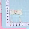 DIY Rosa Femenino Lazo Pequeño Estilo Ins Ropa de Bebé Accesorios para el Cabello Accesorios Accesorios Zapatos y Calcetines Accesorios