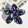 Patrón de Horquilla Impreso con UV de Flor Transfronteriza Se Puede Personalizar con Horquilla Personalizada Pinza de Tiburón Accesorios para el Cabello de Horquilla de Plumeria de Gama Alta