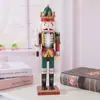 Pingente Soldado Quebra-Nozes Marionete 30cm Transfronteiriço Presente de Feriado Ornamento Criativo Presente de Natal