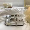 Zapatos para Niña 2026 Nuevos Primavera Verano Zapatos Pequeños de Cuero para Niña Versátiles de Moda Tendencia Suela Suave Mary Jane Zapatos de Cuero de Princesa