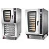 Horno de convección de aire caliente comercial 5 bandejas 8 bandejas 10 bandejas 12 bandejas horno comercial para pan con vapor horno de gas