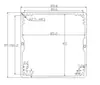 Carcasa de aleación de aluminio Caja de alimentación de batería de litio Chasis de instrumento Carcasa de placa de circuito Perfil de carcasa de aluminio Caja de aluminio 90X90
