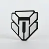 E-commerce Transfronteiriço Personalização de Logo de Carro ABS Galvanoplastia Logo de Carro Modificado 3D Estéreo Clube de Carros Logo Traseiro Atacado