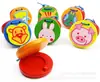 Instrumento Musical de Percusión Orff de Madera Cascabel Campana de Colores Campana de Muñeca Triángulo Instrumento de Percusión Juguete Musical para Jardín de Infantes