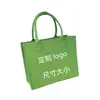 Bolsa Tote de Feltro, Espessada, Impressão de Logo Personalizado, Luxo Leve, Reunião de Negócios, Publicidade, Brinde Promocional