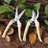 Tijeras de Jardinería Nuevas, Tijeras para Flores Hechas a Mano, Poda de Ramas de Árboles Frutales, Tijeras para Flores, Herramientas de Poda