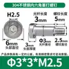 Tornillo de Enchufe Hexagonal de Cabeza Delgada de Acero Inoxidable 304, Tornillo de Tope con Hombro, Tornillo de Varilla Lisa, Tornillo Pasante M6/M8