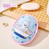 Saco de sabão de desenho animado com rede espumante, saco de sabão com rede espumante, sabonete facial, gel de banho, sabonete para banho e rosto, toalha de banho dupla face