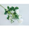 Flor Artificial Louie Rosa Rosa Decorativa de Mesa Flor Falsa Flor de Seda de Hotel Rosa de Galho Longo Rosa Venda Quente Transfronteiriça Rosa