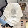Camisetas unisex de manga corta de cinco cuartos, holgadas, con estampado de dibujos animados, para verano, al por mayor para fabricantes, en tallas grandes