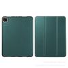 Capa protetora de tela plana para iPad Pro 11 polegadas iPad Air 11 polegadas capa de couro com três dobras para lápis 2024